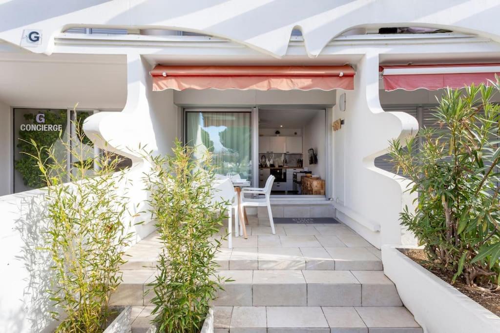Chez James - Superbe Studio Avec Piscine Et Plage A Proximite لا غراند موت المظهر الخارجي الصورة
